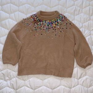 SHEIN Sequin Sweater
